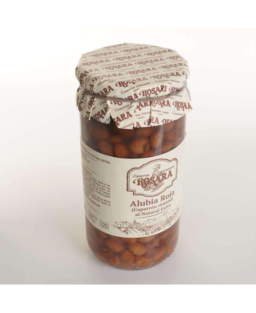 Conservas Artesanas Rosara Alubia Roja (Caparrón Riojano) - Tarro 720 ML