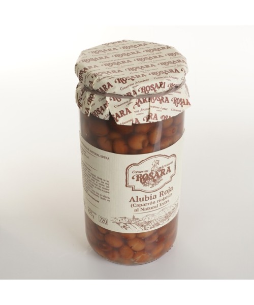 Conservas Artesanas Rosara Alubia Roja (Caparrón Riojano) - Tarro 720 ML