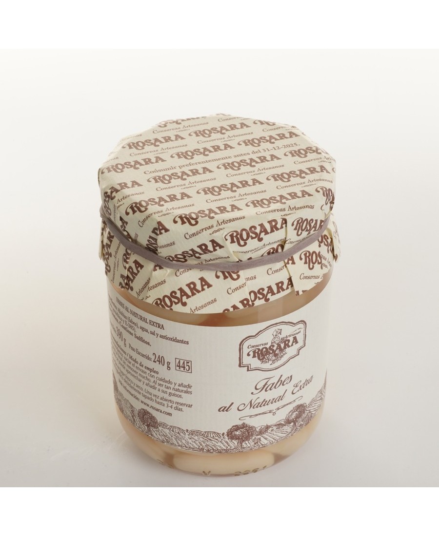 Rosara Pois chiches naturels Pot en verre 445 ml. - Oliva Oliva