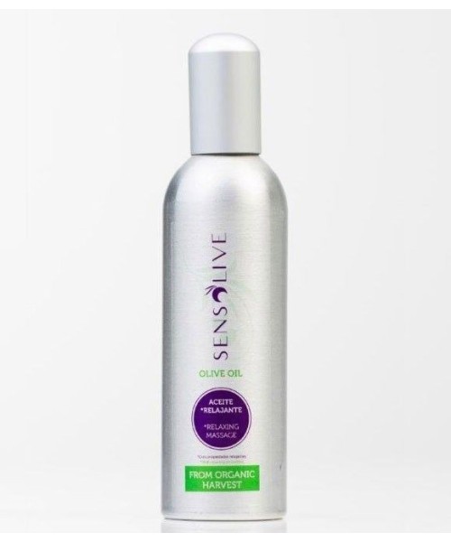 Sensolive Huile de massage relaxante thérapeutique BIO - Oliva Oliva