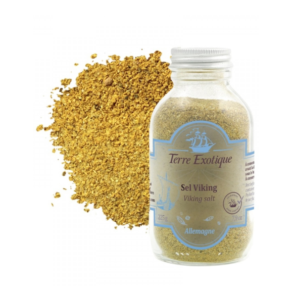 Terre Exotique Wikinger Rauchsalz Glas 225 gr. - Oliva Oliva