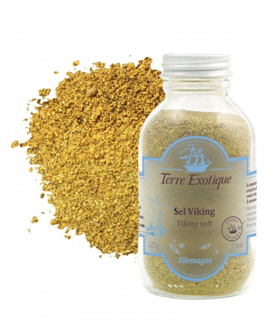 Terre Exotique Sel fumé Viking Pot 225 gr. - Oliva Oliva
