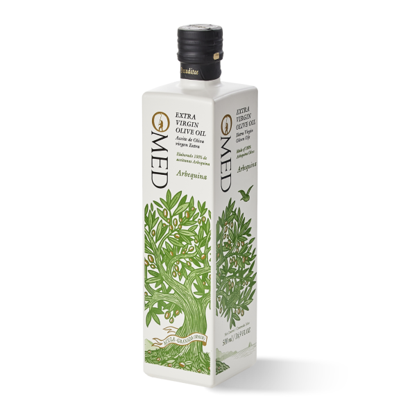 OMED Arbequina Limited Edition Glass bottle 500 ml. - Oliva Oliva