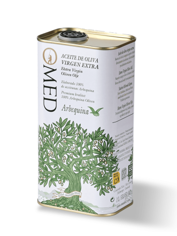 OMED Arbequina Blechdose 1 l. - Oliva Oliva
