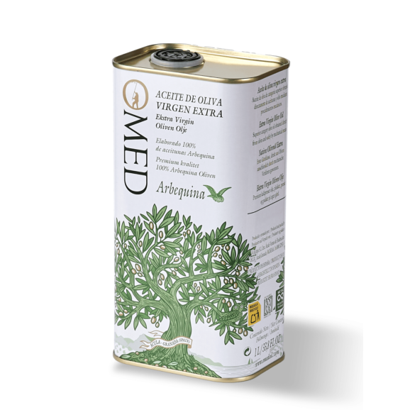 OMED Arbequina Blechdose 1 l. - Oliva Oliva