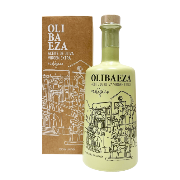 Olibaeza Patrimonio BIO Glasflasche 500 ml. - Oliva Oliva
