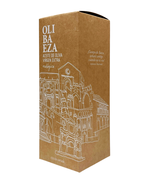 Olibaeza Patrimonio Ecológico Botella de vidrio 500 ml. - Oliva Oliva