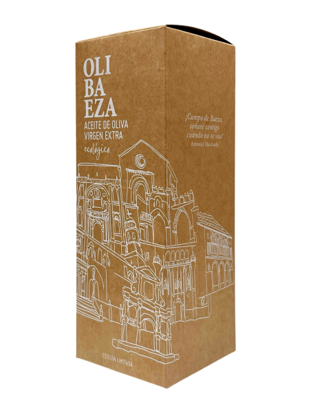 Olibaeza Patrimonio Organic Glass bottle 500 ml. - Oliva Oliva