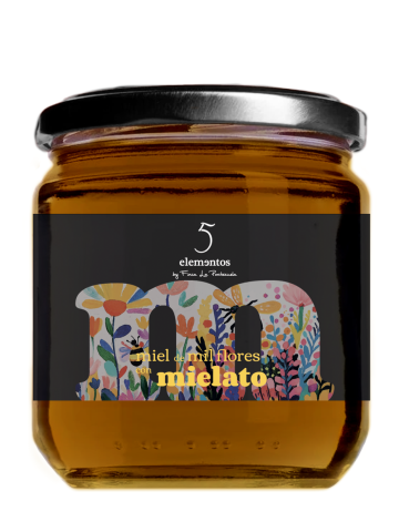 5 Elementos Thousand Flowers Honey with Honeydew 500 gr. - Oliva Oliva