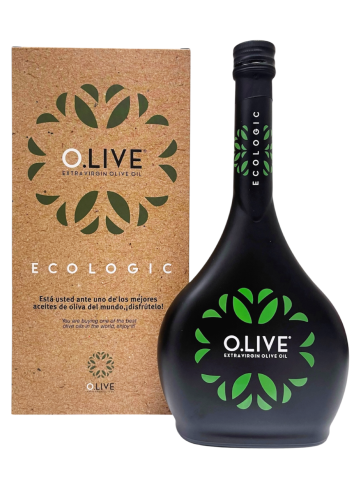 O.LIVE Ecologic Botella de vidrio 500 ml. - Oliva Oliva