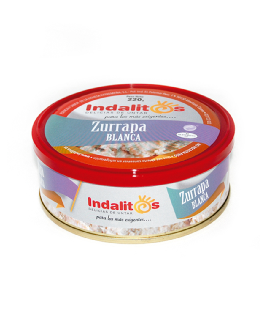 Indalitos Zurrapa Blanca Pack 5 Latas 250 gr. - Oliva Oliva