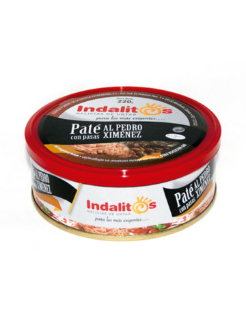 Indalitos Pedro Ximénez Pâté Pack of 5 tins 250 gr. - Oliva Oliva