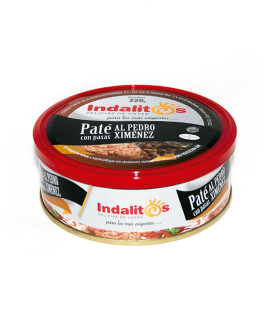 Indalitos Paté al Pedro Ximénez Pack 5 Latas 250 gr. - Oliva Oliva