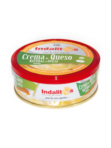 Indalitos Crema de Queso de Cabra Pack 5 Latas 250 gr. - Oliva Oliva