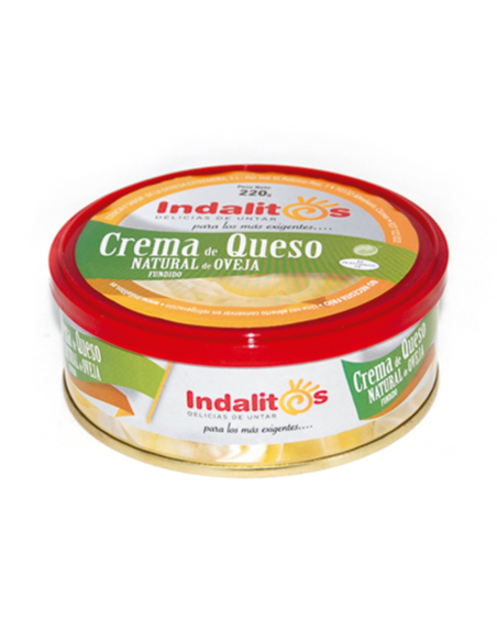 Indalitos Ziegenkäse-Creme Packung mit 5 Dosen 250 gr. - Oliva Oliva