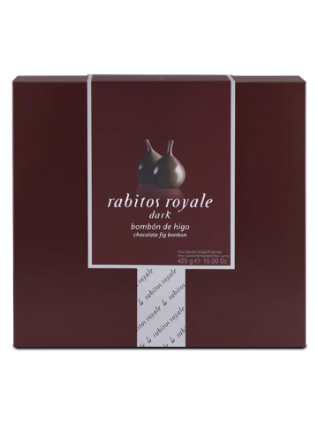 Rabitos Royale Dark Fig Chocolates Case 425 gr. - Oliva Oliva