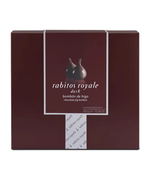 Rabitos Royale Dark Fig Chocolates Case 425 gr. - Oliva Oliva