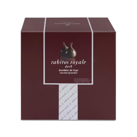 Rabitos Royale Dark Bombón de higo Caja 1 kg. - Oliva Oliva