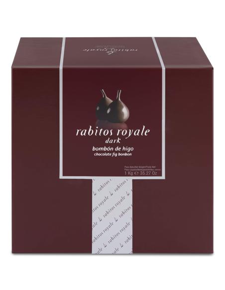 Rabitos Royale Dark Bombón de higo Caja 1 kg. - Oliva Oliva