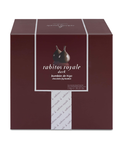 Rabitos Royale Dark Feigenpralinen Schachtel 1 kg. - Oliva Oliva