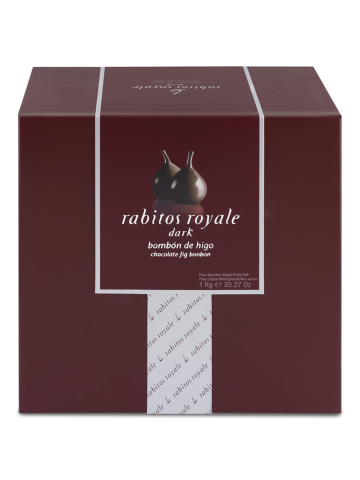 Rabitos Royale Dark Fig chocolates Box 1 kg. - Oliva Oliva