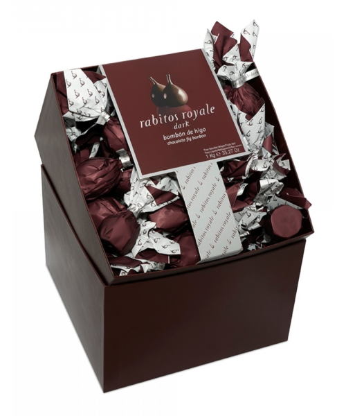 Rabitos Royale Dark Bombón de higo Caja 1 kg. - Oliva Oliva