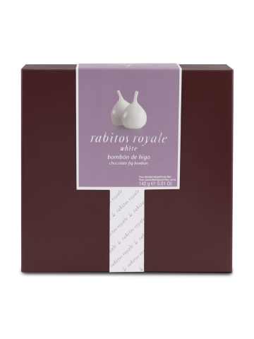 Rabitos Royale White Bombón de higo Estuche 142 gr. - Oliva Oliva