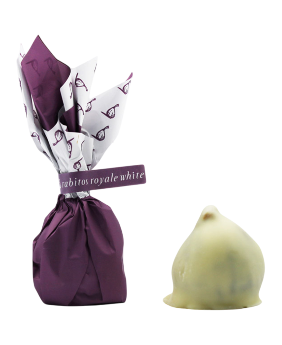 Rabitos Royale White Chocolats à la figue Étui 95 gr. - Oliva Oliva