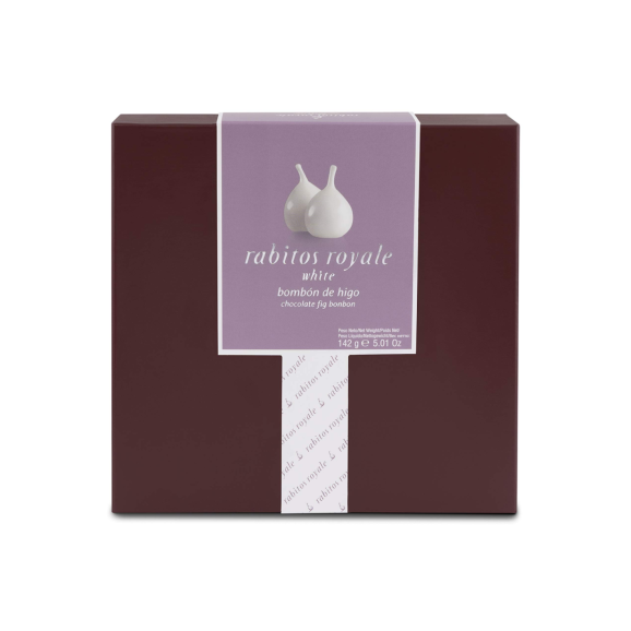 Rabitos Royale White Feigenpralinen Etui 142 gr. - Oliva Oliva