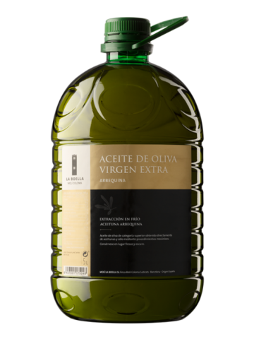 La Boella Arbequina Garrafa PET 5L - Oliva Oliva