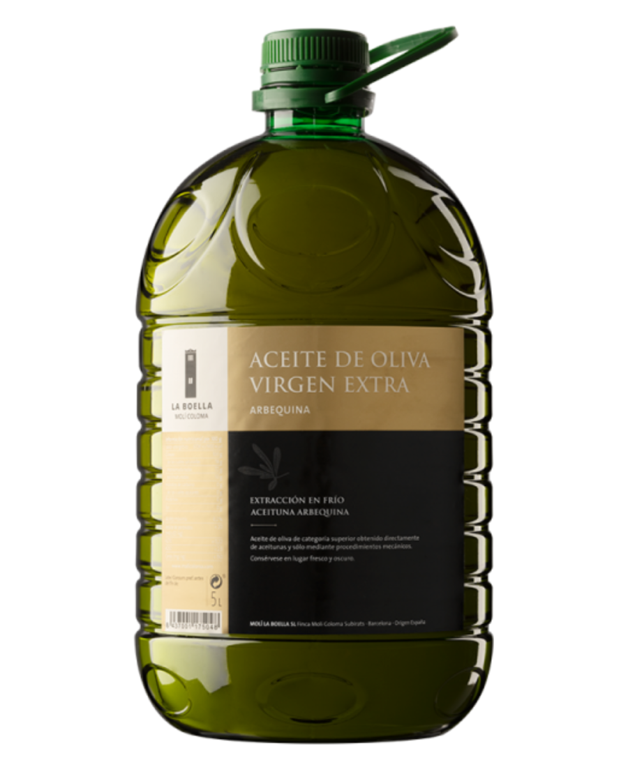 La Boella Arbequina PET Bottle 5L - Oliva Oliva