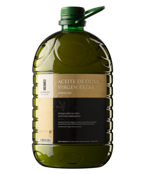 La Boella Arbequina PET Bottle 5L - Oliva Oliva