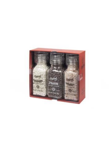 Regional Co. Set mit 3 Salzen der Welt - Oliva Oliva