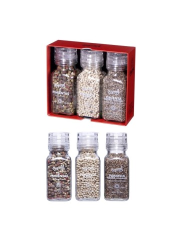Regional Co. Coffret de 3 Poivres Premium - Oliva Oliva