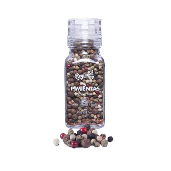 Regional Co. Coffret de 3 Poivres Premium - Oliva Oliva