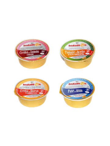 Indalitos Assortiment de pâtés et crèmes 18 monodoses - Oliva Oliva 2