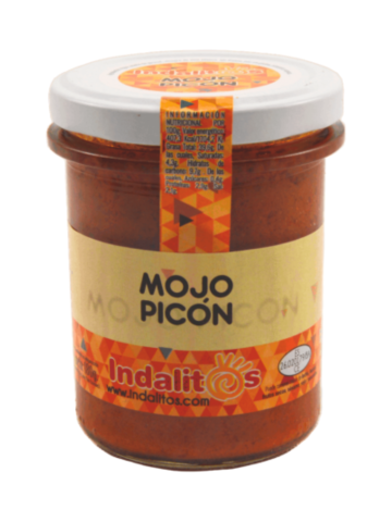 Indalitos Sauce Mojo Picón Pot en verre 250 gr. - Oliva Oliva