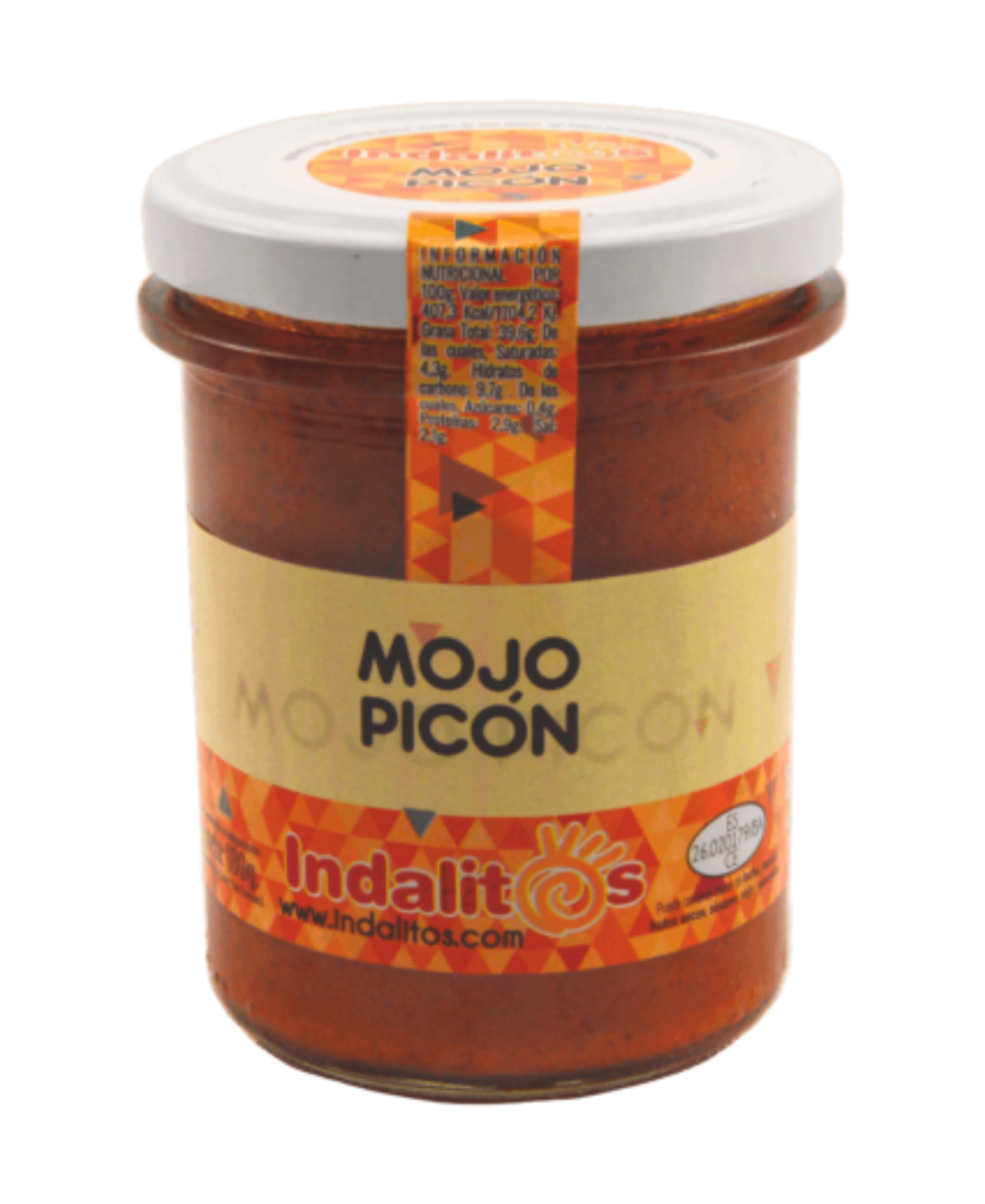 Indalitos Salsa Mojo Picón Tarro 250 gr. - Oliva Oliva