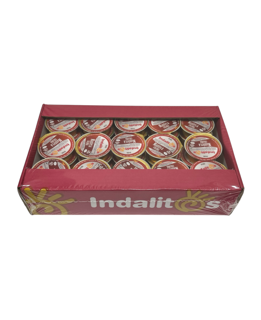 Indalitos Manteca Colorá Bandeja 45 monodosis 25 gr. - Oliva Oliva