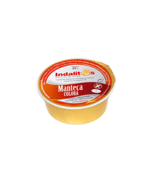 Indalitos Manteca Colorá Coffret de 45 monodoses 25 gr. - Oliva Oliva