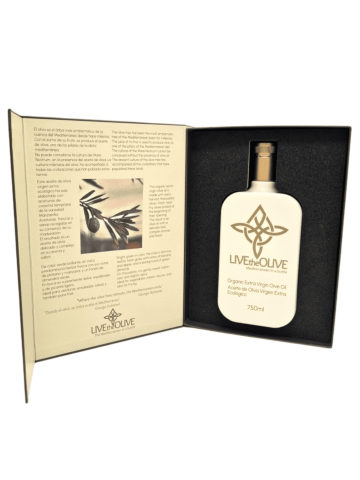 LivetheOlive Etui Natura 750 ml. - Oliva Oliva 2