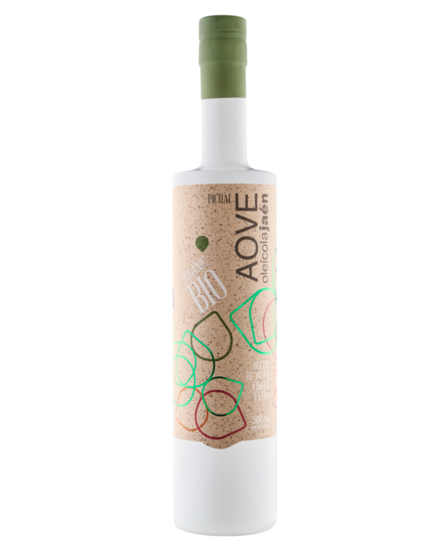 Oleícola Jaén Picual Ecológico Botella de vidrio 500 ml. - Oliva Oliva