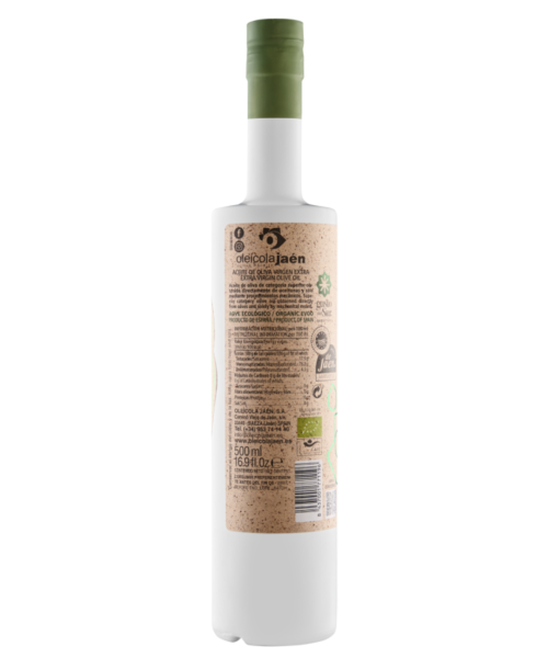 Oleícola Jaén Organic Picual Glass bottle 500 ml. - Oliva Oliva