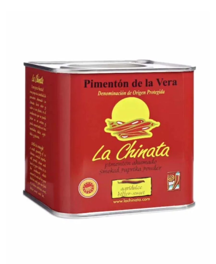 La Chinata Paprika fumé aigre-doux Boîte 350 gr. - Oliva Oliva