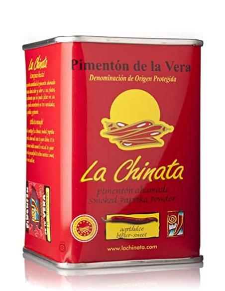 La Chinata Paprika fumé aigre-doux Boîte 160 gr. - Oliva Oliva