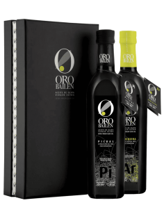 Oro Bailén Picual y Arbequina Estuche Deluxe 2x500 ml. - Oliva Oliva