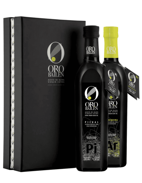 Oro Bailén Picual und Arbequina Deluxe Koffer 2x500 ml. - Oliva Oliva