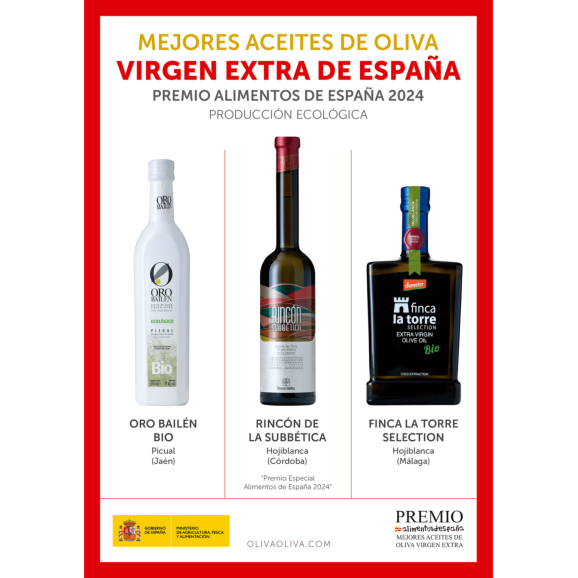 Meilleures Huiles d'Olive d'Espagne BIO 2024 Coffret - Oliva Oliva