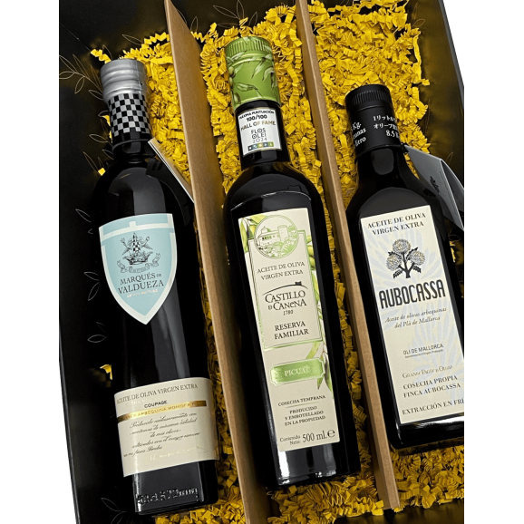 Besten Olivenöle Grandes Pagos de Olivar im Geschenkbox - Oliva Oliva