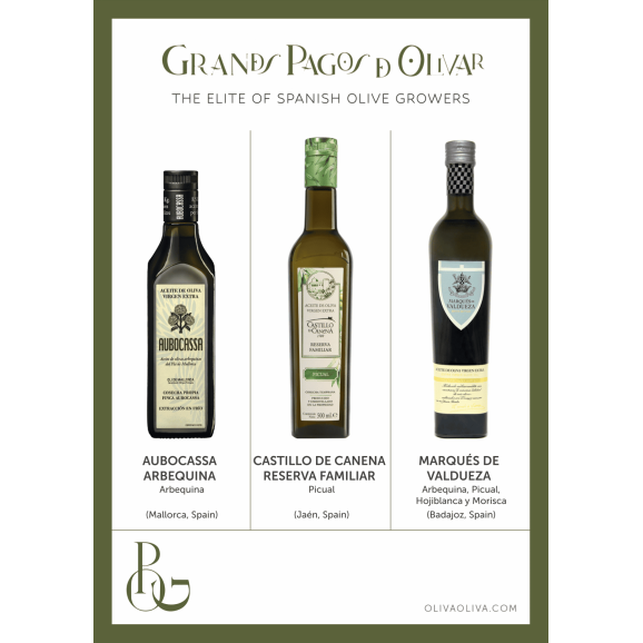 Mejores Aceites Grandes Pagos de Olivar en Caja regalo - Oliva Oliva